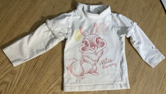 sous pull imprimé Bunny bébé 6 mois