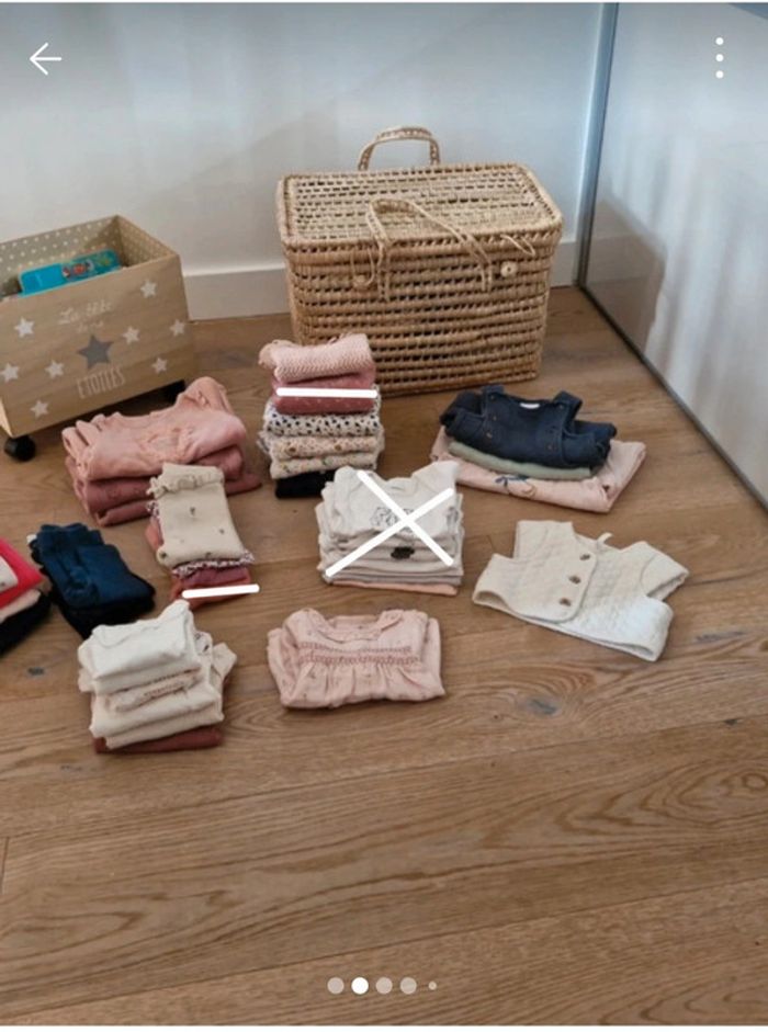 Lot de vêtements bébé fille 3 mois (29 pcs)🪻 - photo numéro 2