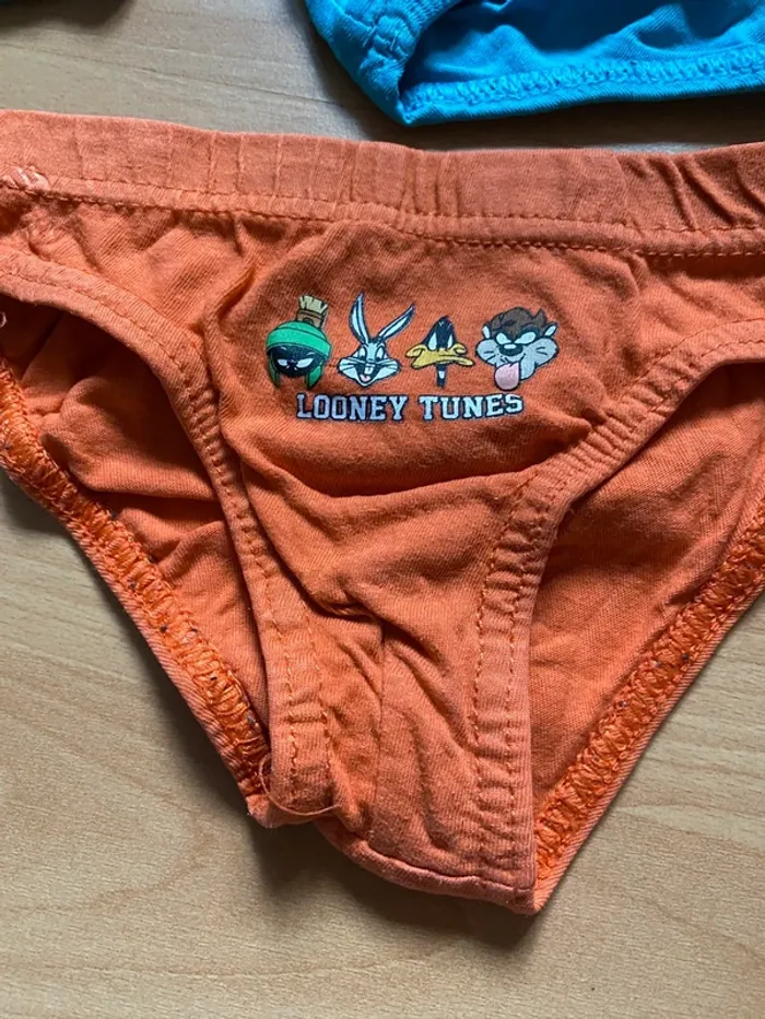 Lot de 5 slips Looney Tunes Taille 2/3 ans - photo numéro 2