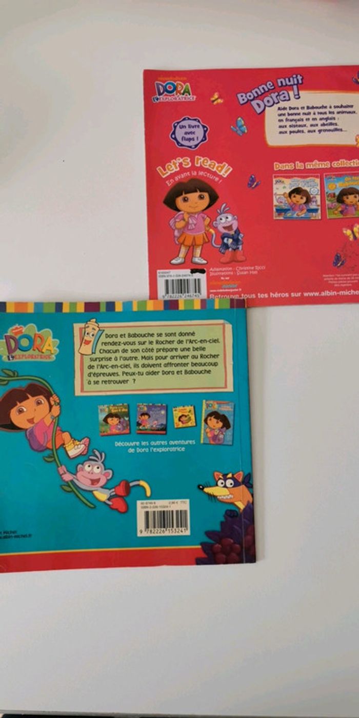 Lot 2 livres Dora - photo numéro 2