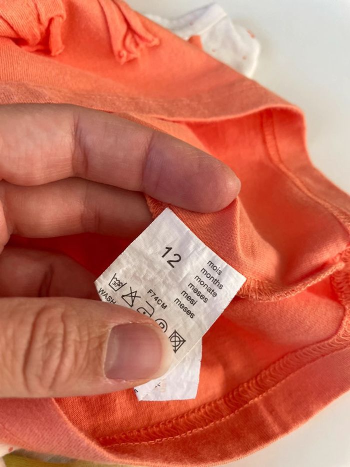 Tee shirt orange - photo numéro 4