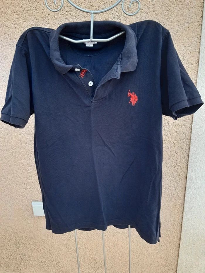 Polo bleu marine homme XL - US Polo - Très bon état