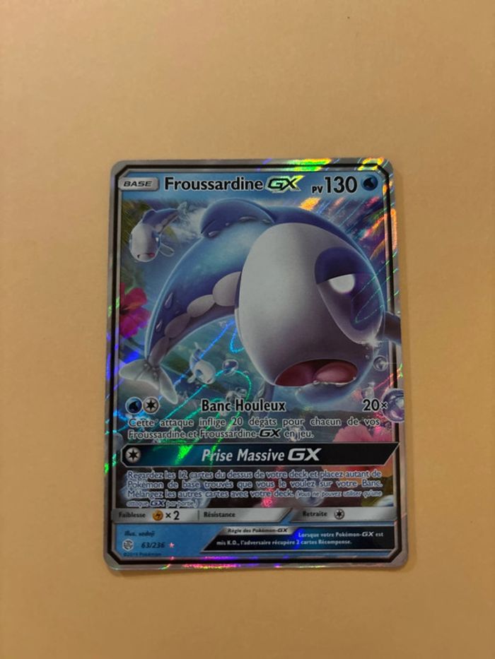 Carte Pokémon froussardine 63/236 éclipse cosmique