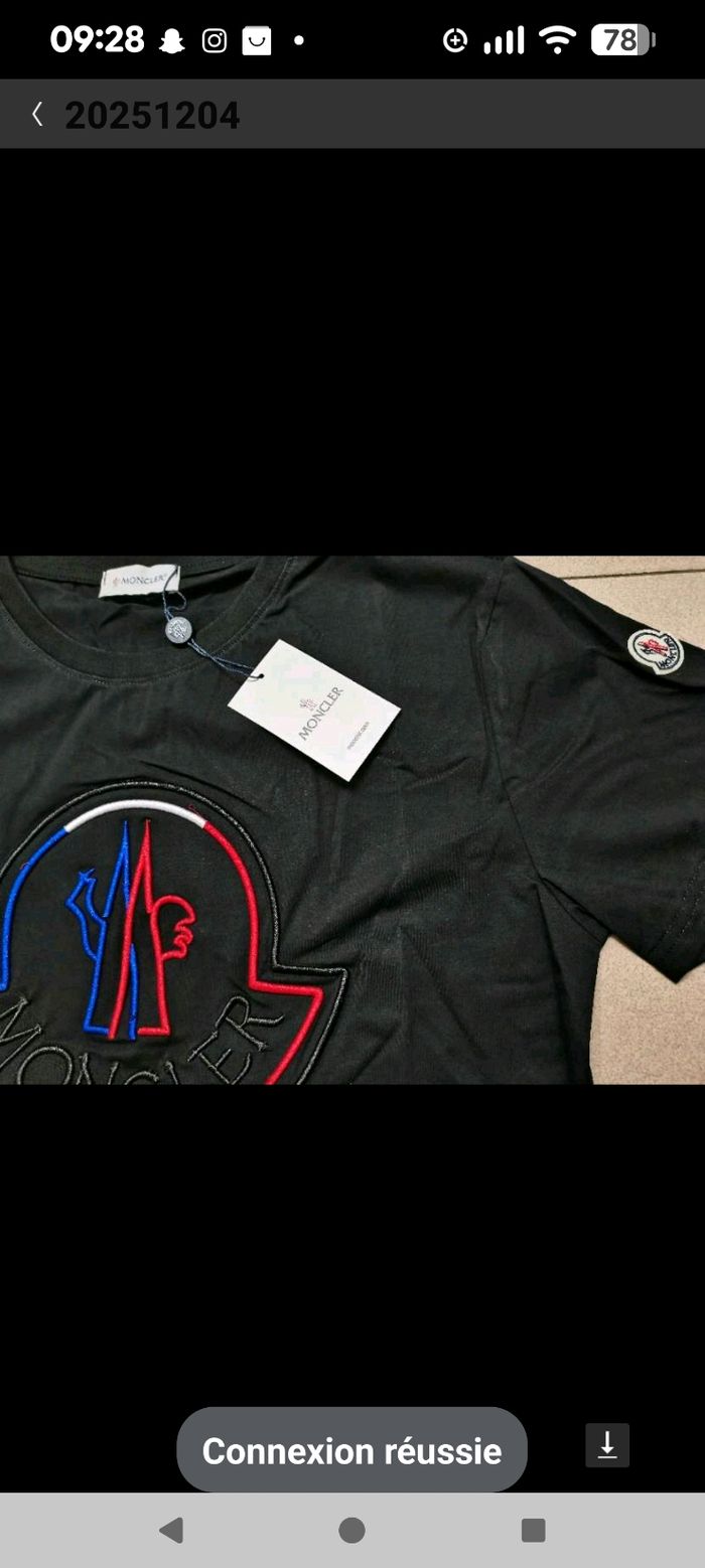 T-shirt moncler - photo numéro 3