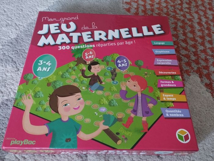 Jeu Oxybul - jeu de la maternelle