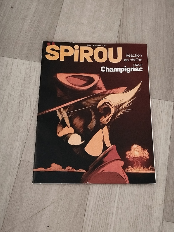 Lot de 10 BD magazines  SPIROU année 2024-25 L087 - photo numéro 7