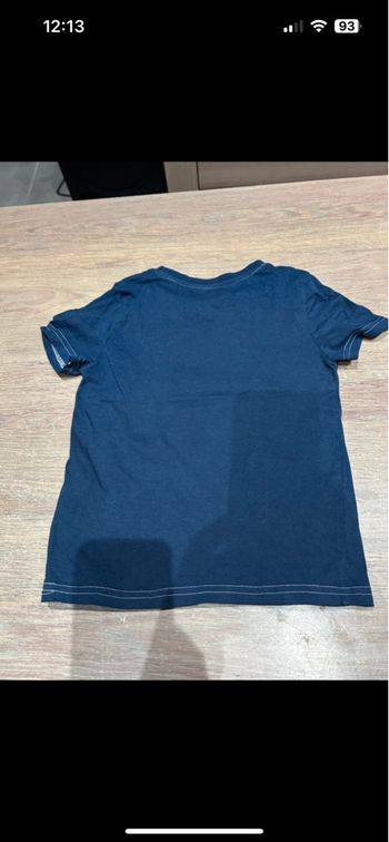 Teeshirt manches courtes bleu marine jur assic world 5 ans