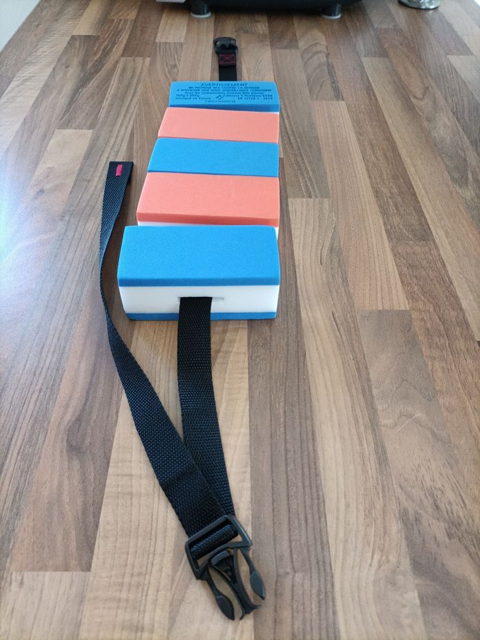 Ceinture de natation saumon et bleu technopro - photo numéro 4