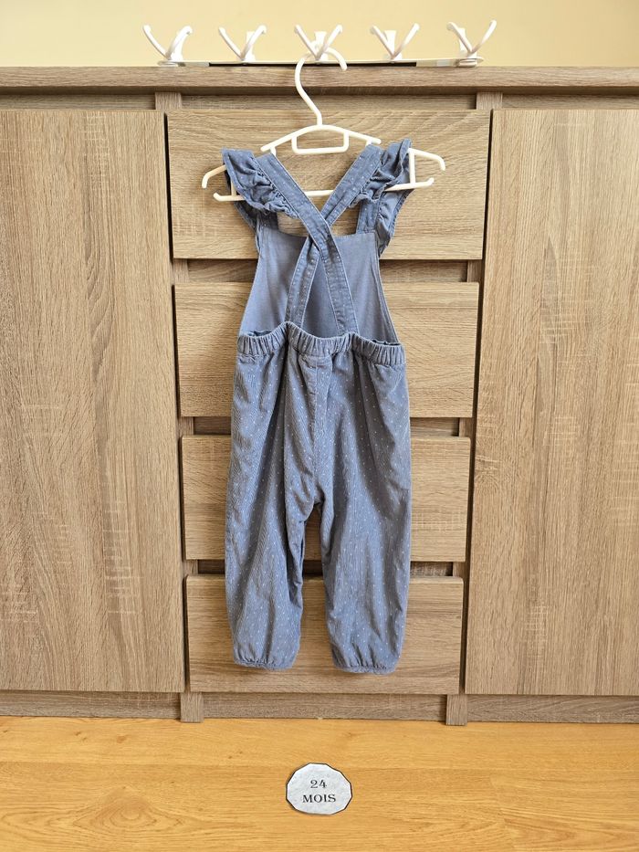 Vêtement Bébé Fille - Ensemble Salopette + Body - Sergent Major - 24 mois 86 cm - photo numéro 5