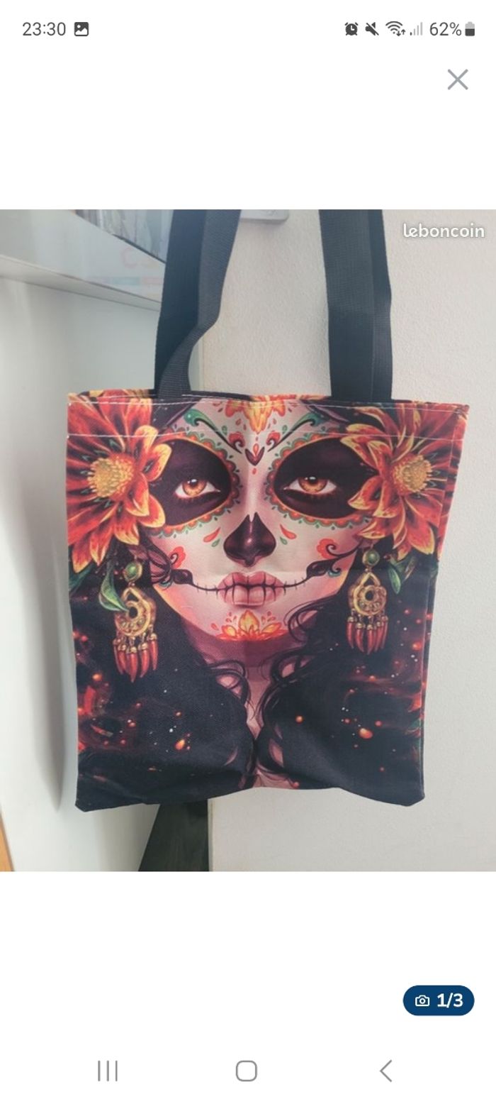 Tote-bag imprimé🌹