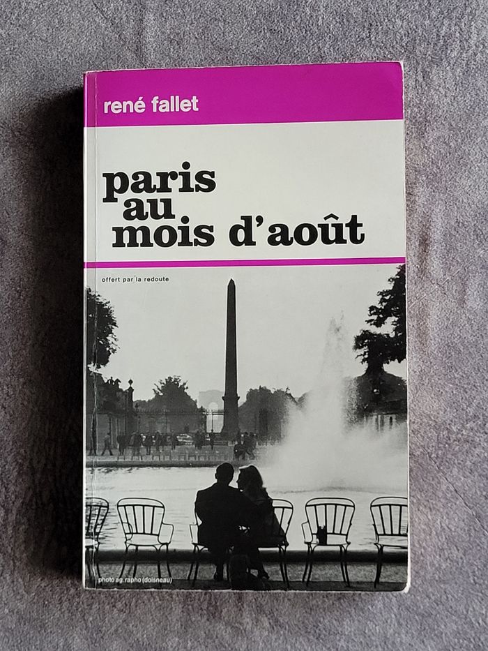 Paris au mois d'août René Fallet