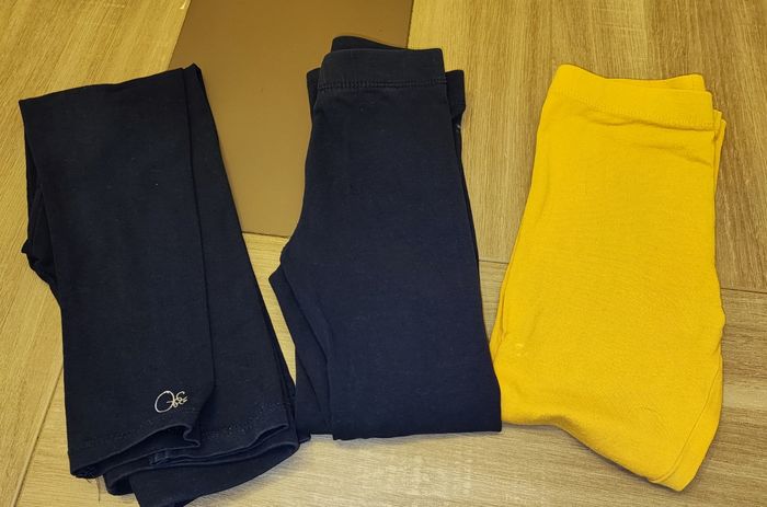 Lot de 3 leggings fille 5 ans 🦋