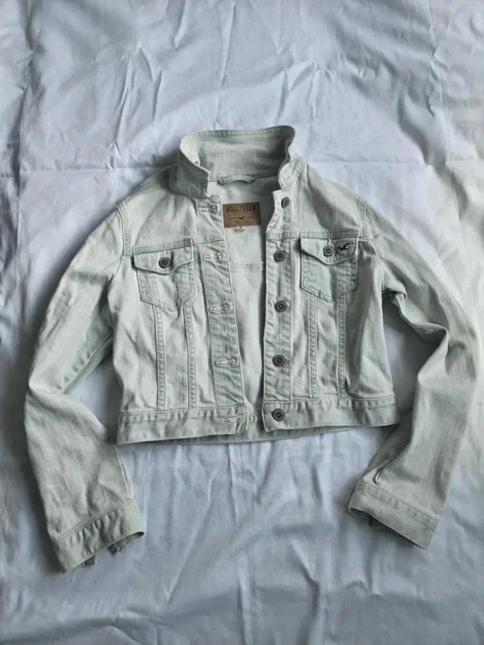 Veste en jean Hollister - photo numéro 2