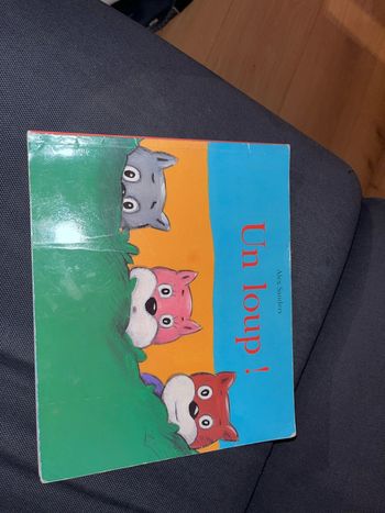 Livre pour enfants un loup par Alex Sanders