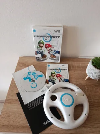 Jeu Mario kart Wii avec volant