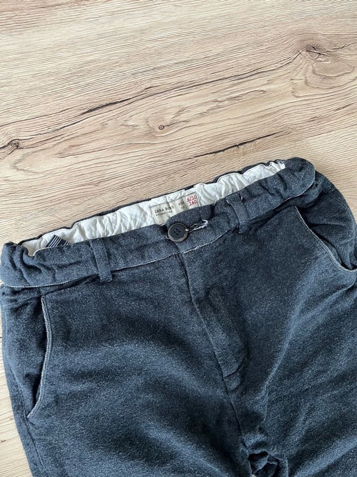 Pantalon chino noir zara taille 10 ans - photo numéro 3