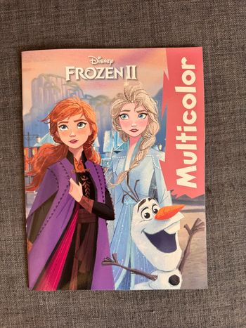 Livre de coloriages La reine des neiges