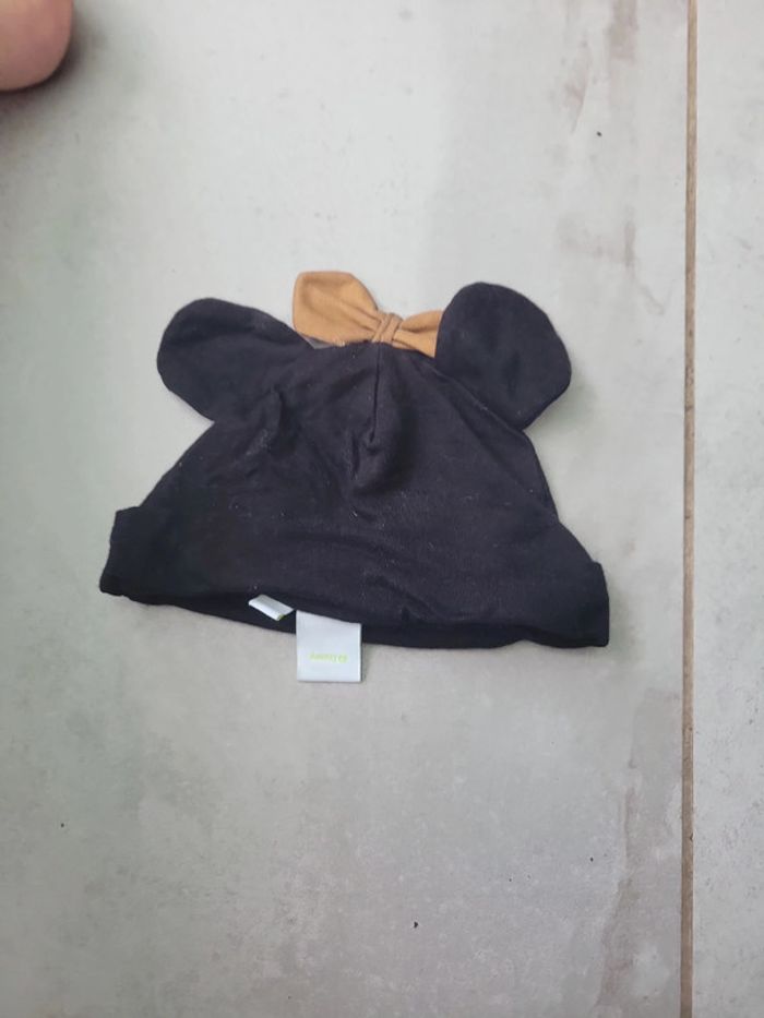 Bonnet bébé fille disney minnie