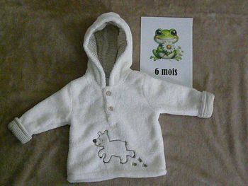 Veste polaire 6 mois