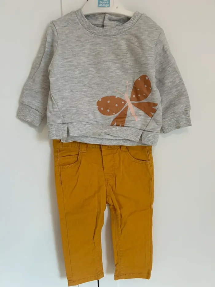 Ensemble jean et sweat