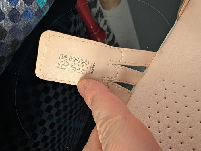 Sandales d'été fille. Taille 26. Neuf. Geox - photo numéro 7