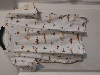 ensemble d'été marron 10 ans dinosaure