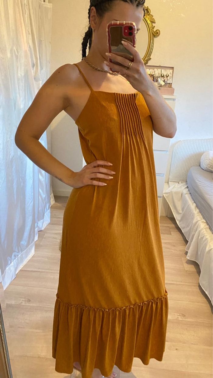 Robe longue ample Zara - photo numéro 2