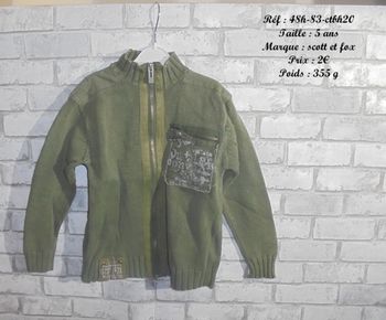 Gilet 5 ans Scott & fox (48h-83-ctbh20)