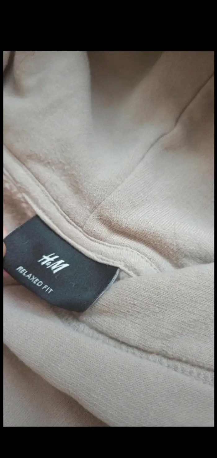Pull beige crème épais S large - photo numéro 2