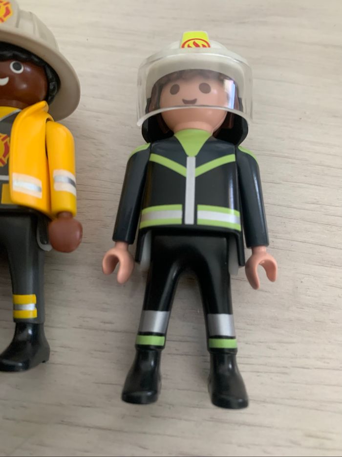 Lot de 3 pompiers Playmobil - photo numéro 4