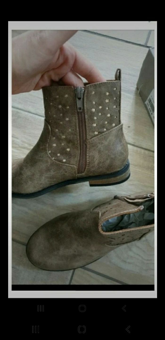 Bottines fille neuves 32 - photo numéro 3