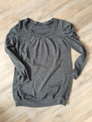 Long Pull gris 40 je pense