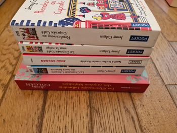 Lot livres Jenny Colgan / Cupcake café/ charmante librairie