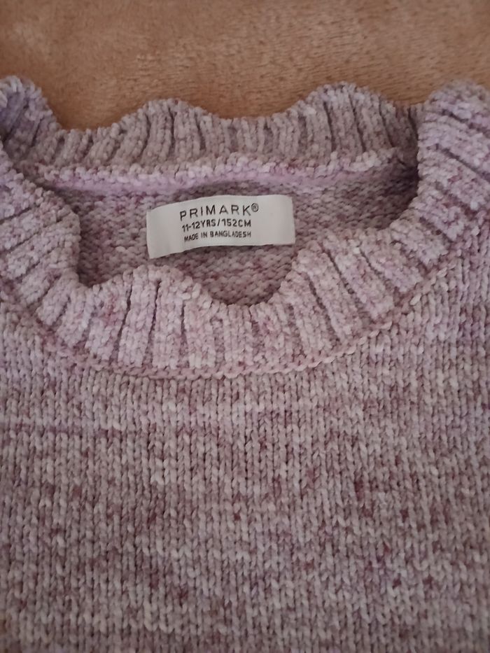 Pull mauve très bon état - photo numéro 3
