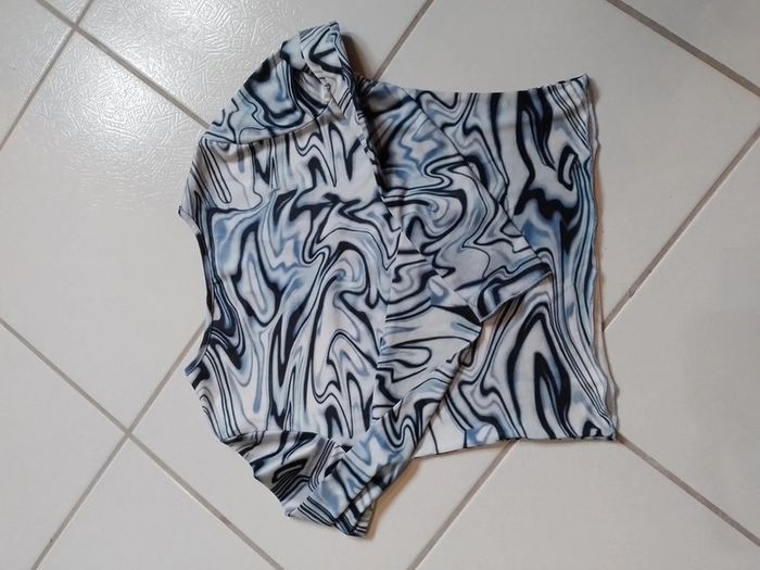 Pull fin femme croq top Bleu - photo numéro 8