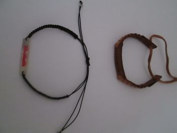 Lot 2 bracelets prénom