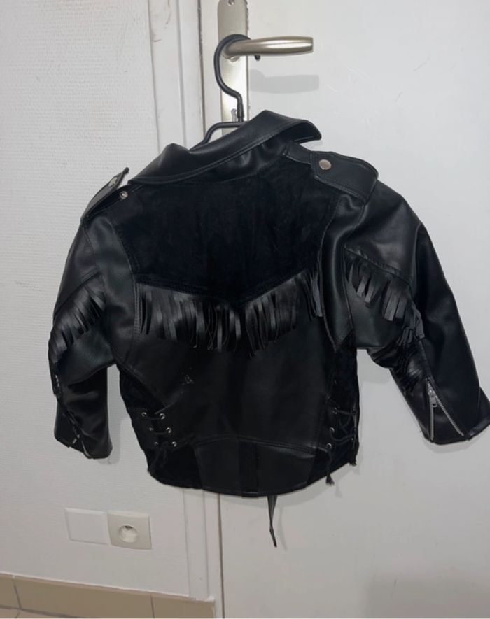 Veste en cuir fille - photo numéro 2