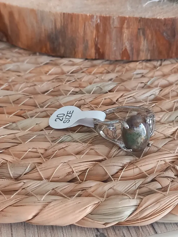 Bague en pierre naturelle taille 20 (64) - photo numéro 4