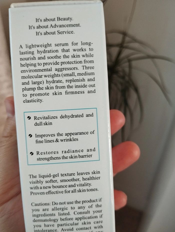 Sérum a l'acide hyaluronique - photo numéro 4