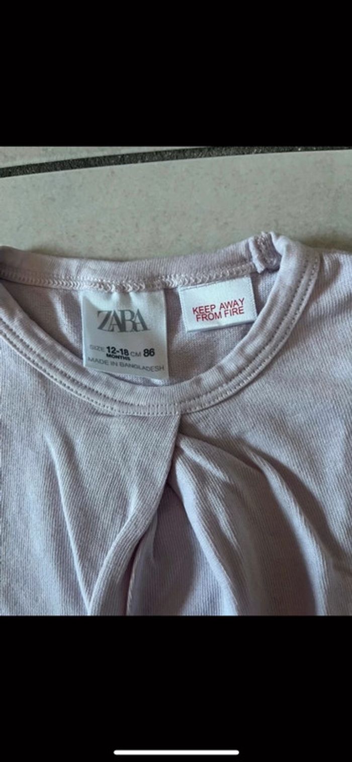 Tee shirt zara rose - photo numéro 2