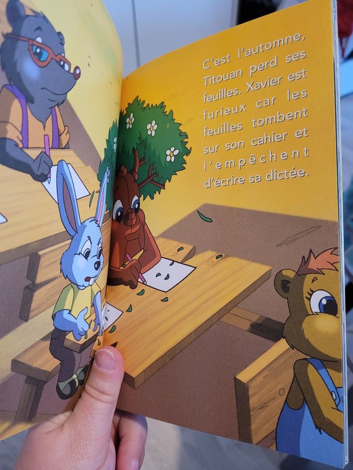 livre j apprends à lire avec les copains de la forêt. 
titouan l intrépide  (1,50e) - photo numéro 2