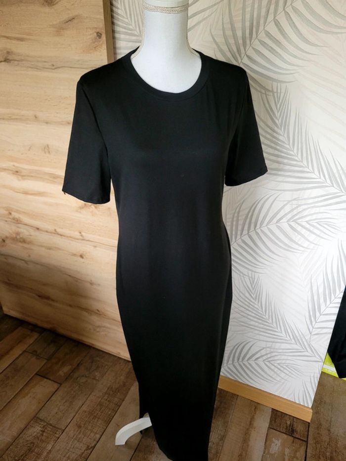🖤Robe longue noire - Taille L - Femme - photo numéro 5