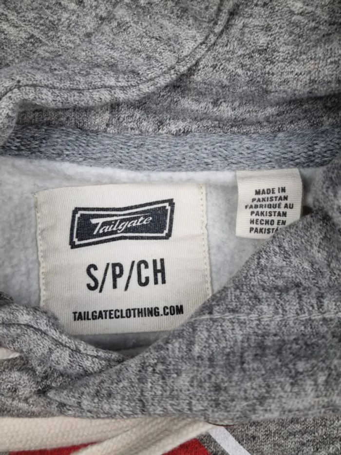 Sweat capuche universitaire Ohio gris, S Hommes - photo numéro 5