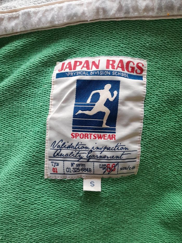Veste capuche vintage japan rags - photo numéro 3