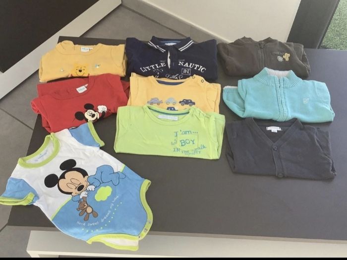 Lot vêtements printemps/été taille 6 mois garçon - photo numéro 2