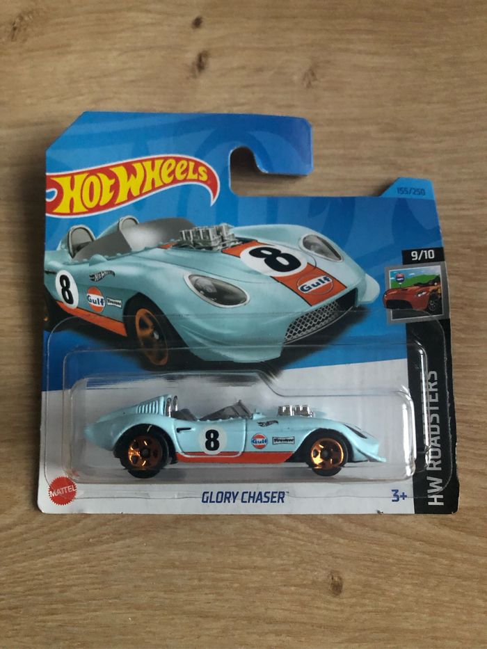 Miniature hot wheels glory chaser gulf