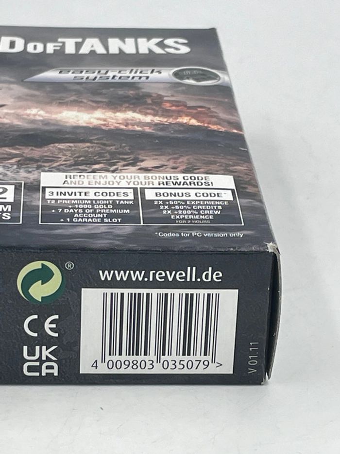 Maquette char militaire Revell World Of Tanks SU-100 1:72 neuf - photo numéro 4