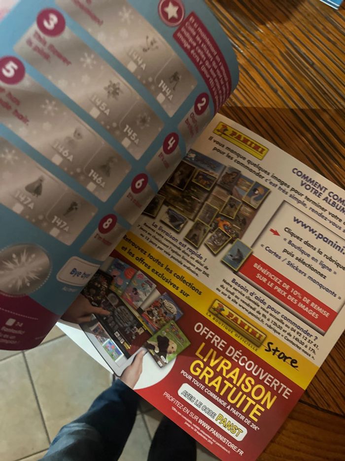 Livret panini neuf aucun autocollant - photo numéro 4