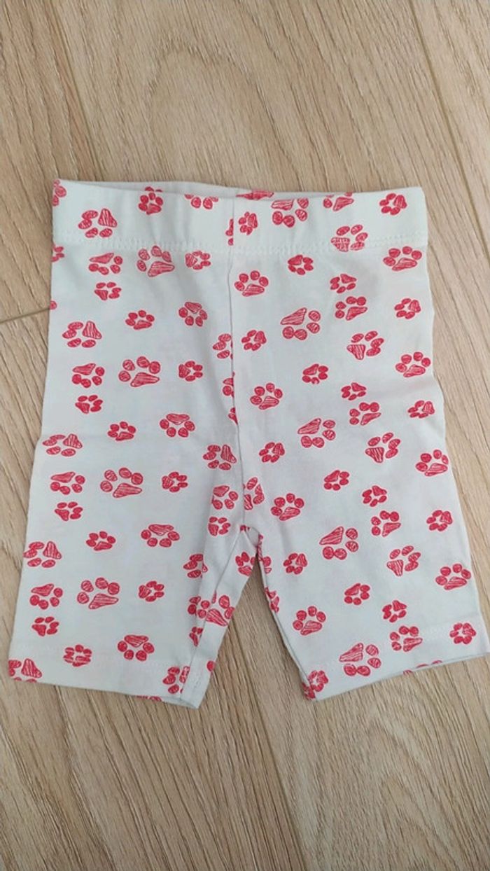 Pantacourt legging pattes