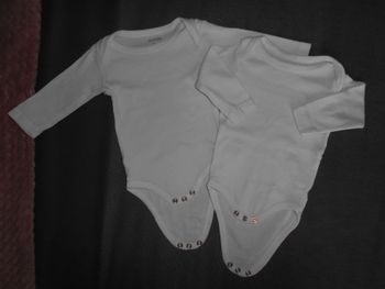 Lot de bodys, taille: 3 mois